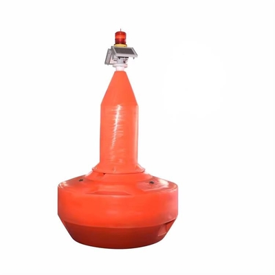 Rotation Molded Plastic PE Mark Buoy Untuk Konstruksi Kelautan