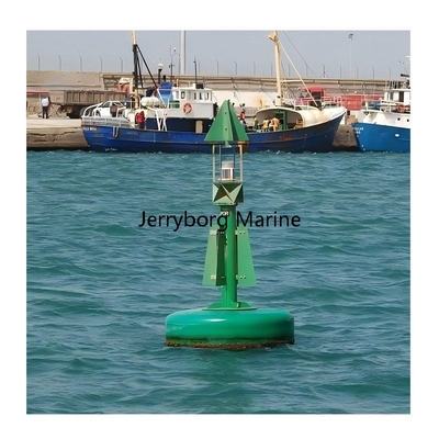 Bahan Heavy-Duty LLDPE Buoy Dengan Top Mark &amp; Solat Light untuk Aplikasi Laut Industri