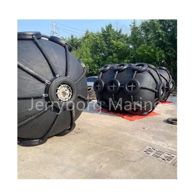 Fender karet pneumatik tipe Yokohama yang bisa dipanaskan dengan jaring rantai ban