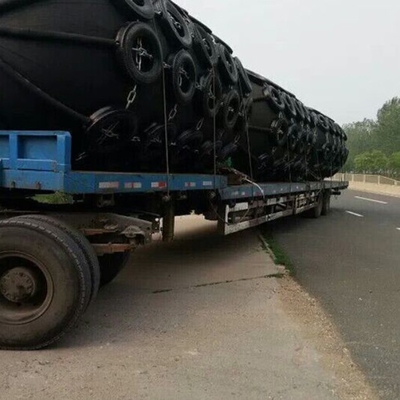 ABS Pneumatic Rubber Fender untuk Boat High Air Tightness Marine Rubber Bumper