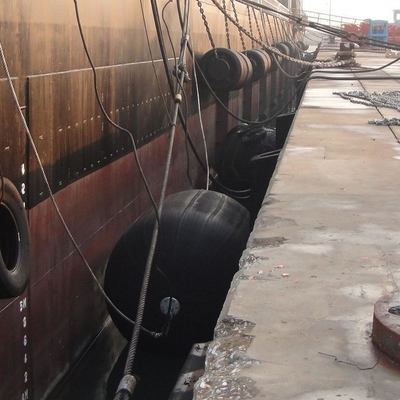 SGS 50Kpa Float Fender untuk Jetty Hot Sale Natant Rubber Floater
