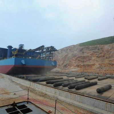 Inflatable Rubber Airbag Kapal Laut Meluncurkan Balon Udara