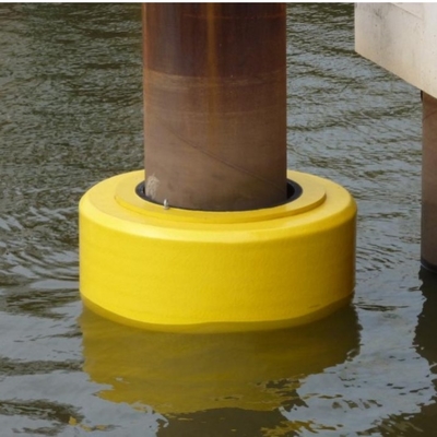 Floating Polyurethane Colorful Foam Fender Untuk Perlindungan Kapal Floating Donut Fender