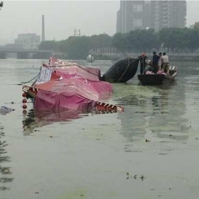 Boat Salvage Marine Inflatable Rubber Airbag Peluncuran Kapal Karet Alam Airbag