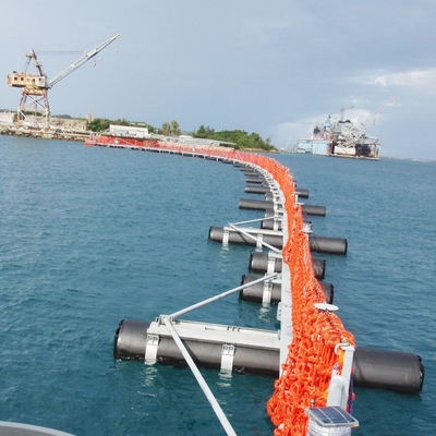 40ft 12.2m Keamanan Maritim Floating Barrier Melawan Terorisme
