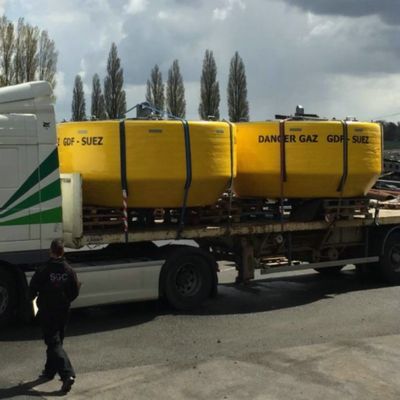 Rantai Laut Melalui Pelampung untuk Pertahanan Dok Towboatv Mooring Buoy