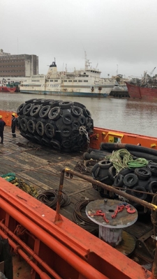 50Kpa Pneumatic Fishing Boat Offshore Platform Rubber Fender Untuk Kapal
