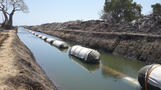 Dry Dock Inflatable Rubber Ship Airbag Peluncuran Kapal Harga Pabrik Dijual