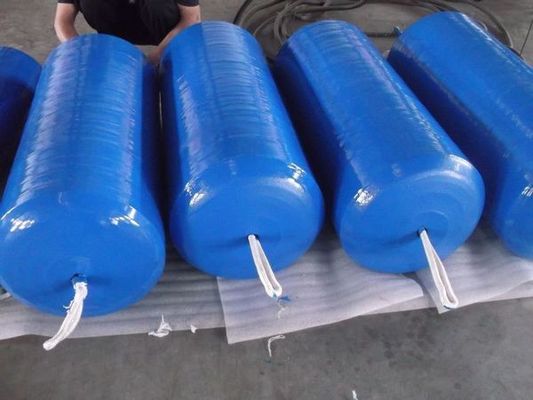 Foam Filled EVA Polyurea SPUA foam fender dengan Dock Defense untuk Docking Wharf Ship