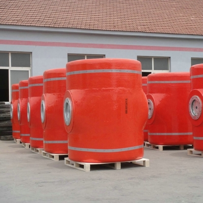 Cylindrical Anchor Floater Offshore Floating PE PVC EVA Mooring Buoys