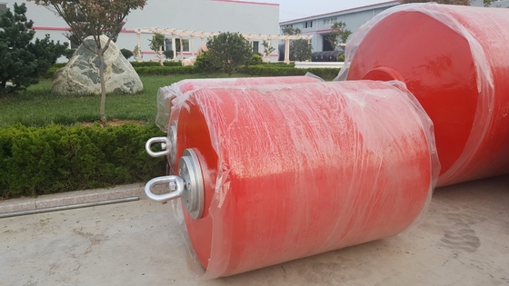 Cylindrical Anchor Floater Offshore Floating PE PVC EVA Mooring Buoys