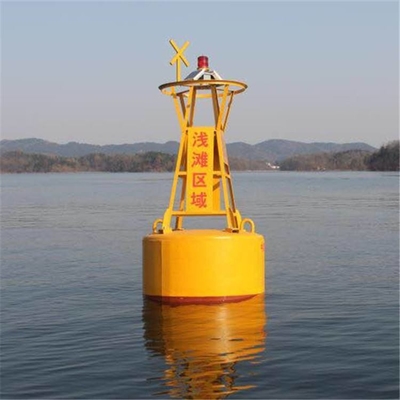 Floating Buoy Ocean Navigation Mark Buoy Baja warna yang disesuaikan