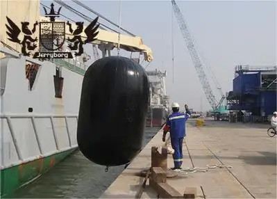 Fender hidropunematik tipe Yokohama karet berkualitas tinggi untuk kapal selam
