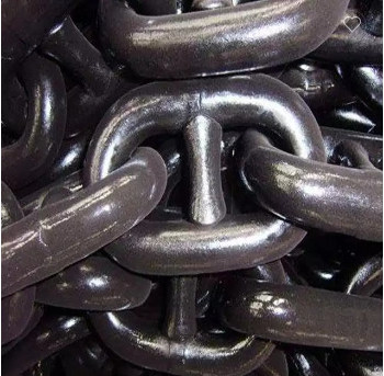 Heavy Duty Industrial Black Finishing Drop Forge Short Link Chain Steel Galvanized Round Ship Anchor Chain