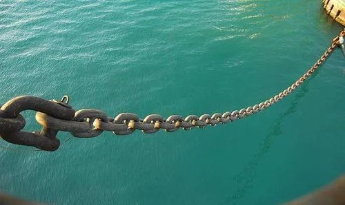Heavy Duty Industrial Black Finishing Drop Forge Short Link Chain Steel Galvanized Round Ship Anchor Chain