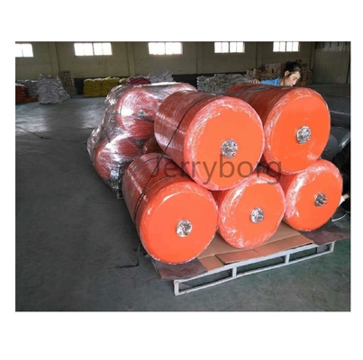 Elastisitas yang baik Fender yang diisi dengan busa Eva yang diekstrusi/Polyurethane Buoy/EVA Marine Boat Fender