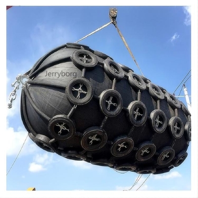 Yokohama Pneumatic Fender Docking Fender untuk Kapal Net Type Pneumatic Rubber Fender