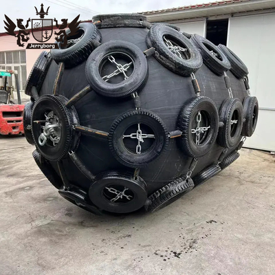 Yokohama Pneumatic Fender Docking Fender untuk Kapal Net Type Pneumatic Rubber Fender