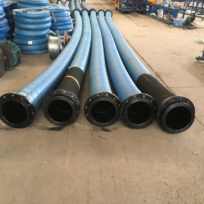 Selang karet 6 inci pipa bergelombang 24 &quot;Selang minyak terapung Selang karet penggerek Selang untuk Marinir