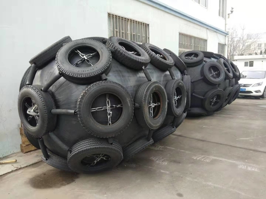Bahan Karet Pneumatik Berwarna Hitam Terapung Bersertifikat CCS Yokohama Fender