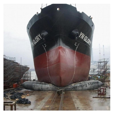 Kapal Peluncuran Airbag Angkat Airbag Marinir Floating Dock Inflatable Pontoons