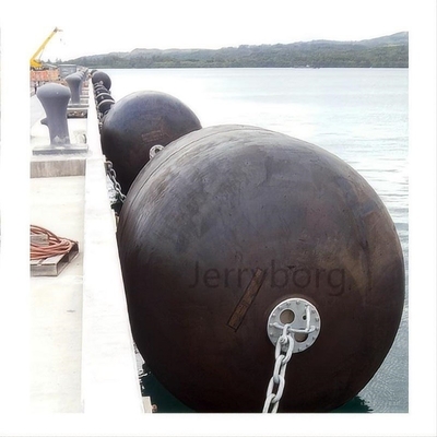 Ukuran Disesuaikan Sling Tipe Inflatable Karet Submarine Fender