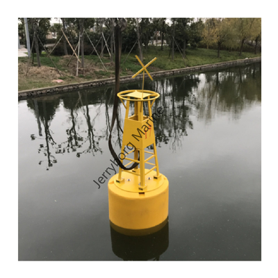 Marker Navigasi Kapal Baja Besar Laut Laut Lampu Buay