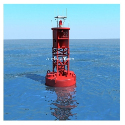 Mariner Channel Marker Buoy Steel Navigation Buoy dengan cahaya matahari