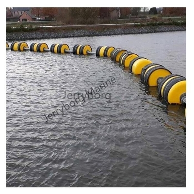Eco Friendly Floating Trash Barrier Samudra Lingkungan Laut Melindungi Buay Terapung