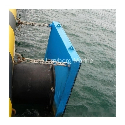 Super Cell Rubber Bumper Fender Dock Marine Rubber Fender dengan panel depan