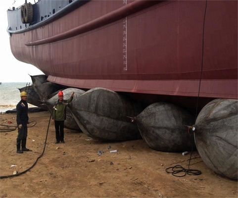 Jaminan 24 Bulan Barge Ship Lifting Inflatable Boat Floating Marine Airbag