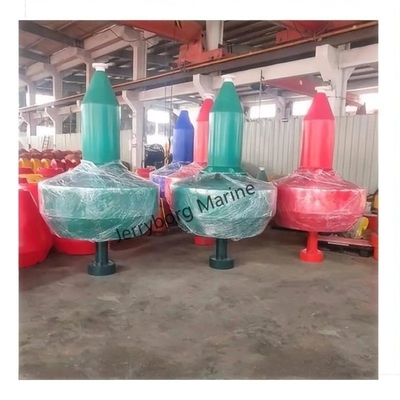 Bahan Heavy-Duty LLDPE Buoy Dengan Top Mark &amp; Solat Light untuk Aplikasi Laut Industri