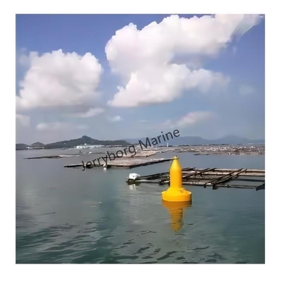 Bahan Heavy-Duty LLDPE Buoy Dengan Top Mark &amp; Solat Light untuk Aplikasi Laut Industri