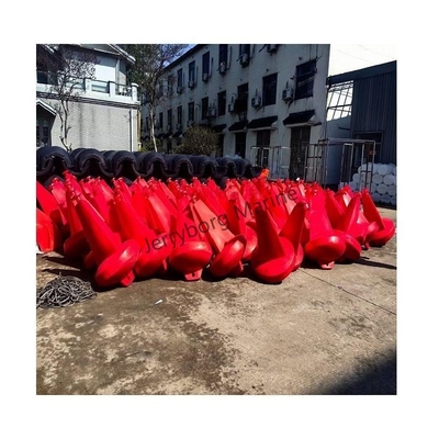 Bahan Heavy-Duty LLDPE Buoy Dengan Top Mark &amp; Solat Light untuk Aplikasi Laut Industri