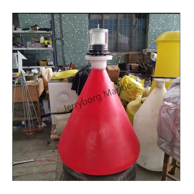 Bahan Heavy-Duty LLDPE Buoy Dengan Top Mark &amp; Solat Light untuk Aplikasi Laut Industri