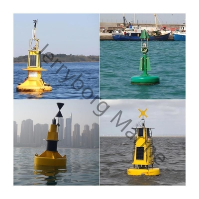 PLDPE Material Floating Buoy dengan Sinar Matahari &amp; Anti-Fouling Coating untuk Navigasi Laut &amp; Peringatan