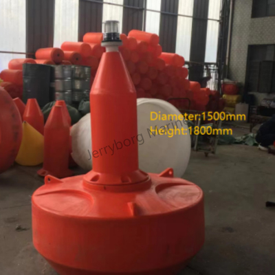 Bahan kinerja tinggi LLDPE Buoy dengan Top Mark untuk Navigasi Pesisir &amp; Peringatan