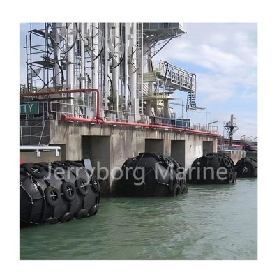 ISO17357 Fender Laut Tipe Yokohama Fender Terapung Berbiaya Rendah untuk Perahu