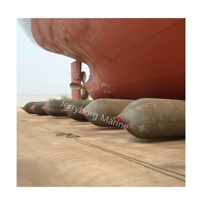 Aplikasi maritim Karet kantong udara untuk peluncuran kapal dengan standar ISO14409
