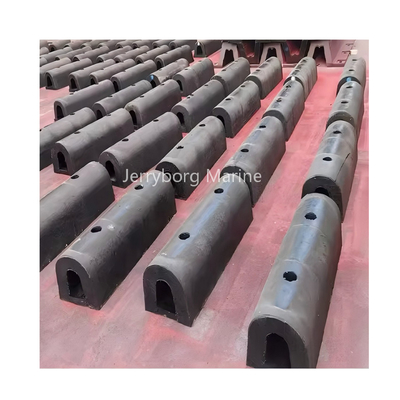 Fender karet tipe D yang dapat disesuaikan untuk keselamatan kapal dan dermaga