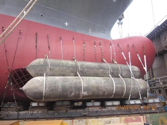 Penyelamatan daya apung pengangkat udara dan airbag karet refloatasi untuk konstruksi dermaga