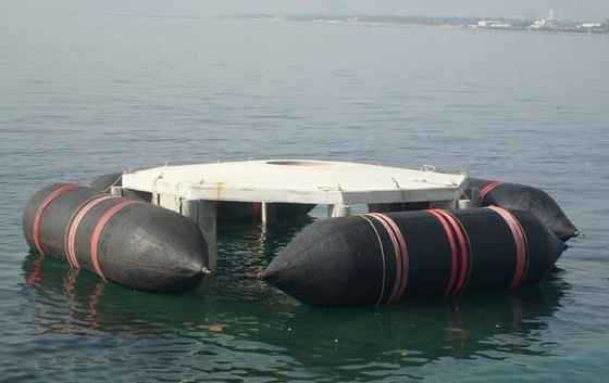 Penyelamatan daya apung pengangkat udara dan airbag karet refloatasi untuk konstruksi dermaga