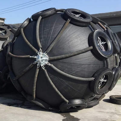 Tekanan Tinggi 50 Kpa Portable Pneumatic Floating Fender Dengan Ketat Udara Yang Baik