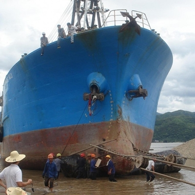 Airbag Laut Tiup Tugas Berat Karet Alam Hitam