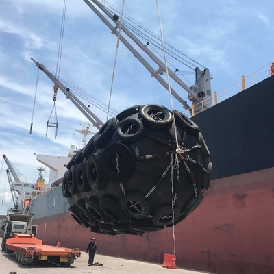 Floating Type Marine Yokohama Pneumatic Fender Diameter 4,5m