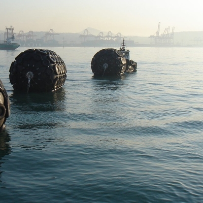 Marine Floating STS Inflatable Pneumatic Rubber Fender Untuk Perlindungan Dock