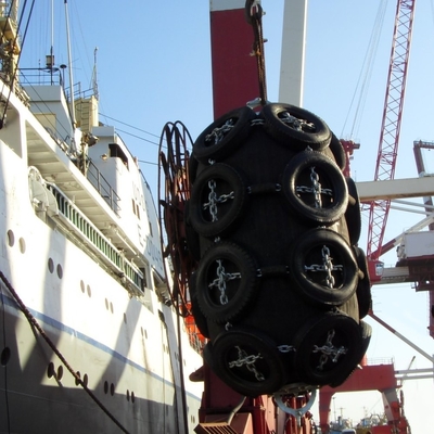 50 kpa Berthing Mooring Inflatable Floating Pneumatic Marine Rubber Fender