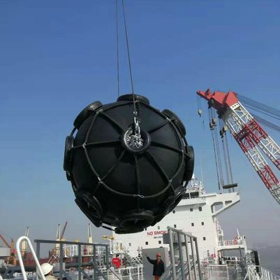 ISO17358 CCS Yokohama Pneumatic Fender Untuk Fender Karet Tiup Jetty