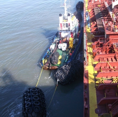 Yokohama pneumatic docking fender tekanan tinggi 50 kpa spatbor tiup