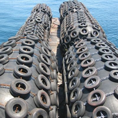 ISO17358 CCS Yokohama Pneumatic Fender Untuk Fender Karet Tiup Jetty
